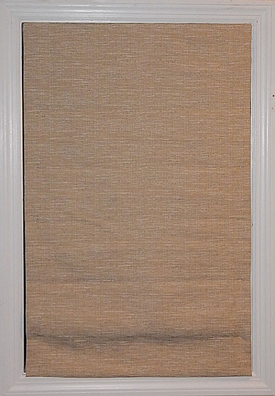 Cordless Flat Fold Roman Shades- standard fabrics