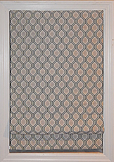 Cordless Flat Fold Roman Shades- premium fabrics