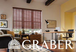 Graber Lake Forest Cordless Faux Wood Blinds