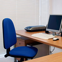 Professional Series 1" Cordless Aluminum  Mini Blinds