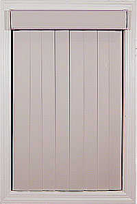 Vertical Blinds Smooth PVC, Wand Control