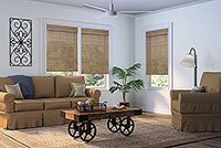 Cordless Woven Wood Shade - Bamboo Shades