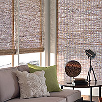 Cordless Woven Wood Shade - Bamboo Shades