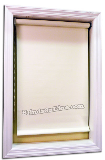 Economy Blackout Clutch Roller Shade Matte Fire Retardant