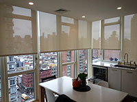 Economy Solar Screen Clutch Roller Shade